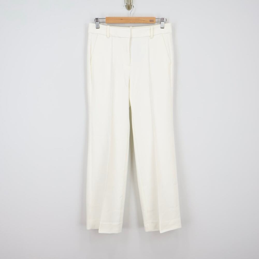 NWT J.Crew Petite Natalia Pant In Four-Season Stretch Ivory Size 8 Petite
